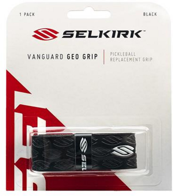 스포모티브 셀커크 뱅가드 지오 피클볼 오버그립, 블랙, 1개