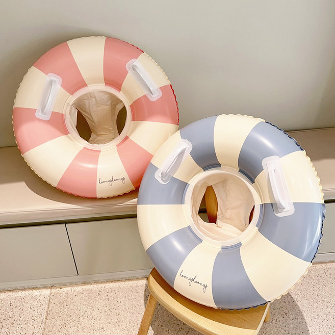 로이앤한나 북유럽풍 스트라이프 베이비 아기 보행기튜브, 1개, 핑크