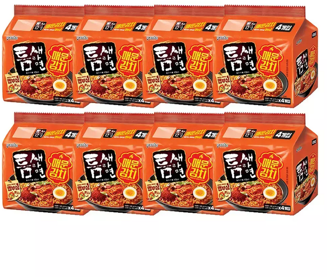 팔도 틈새라면매운김치 120g