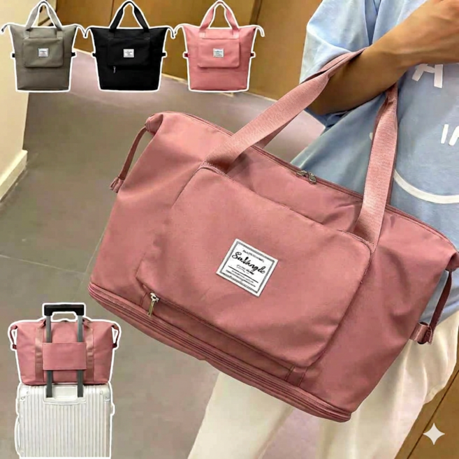 바르디(bardy) 확장형 파우치형 여행용 접이식 보스턴백