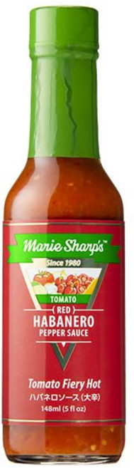 Marie Sharp 's 마리 샤프스 하바네로 소스 토마토 148ml, 1개