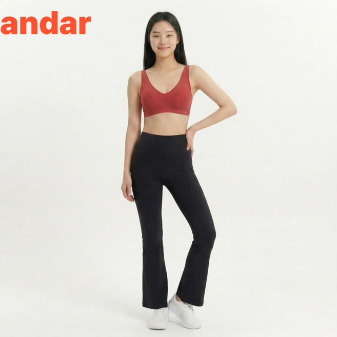 안다르 샤론 부츠컷레깅스 NEW 에어쿨링 여성레깅스