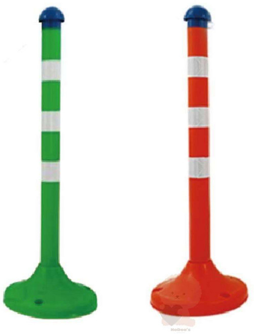 웨일베리 주차금지 차단줄 플라스틱차단봉, 적색