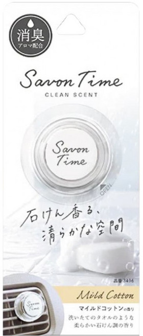 CARALL Savon Time, 1個, 棉柔浴皂
