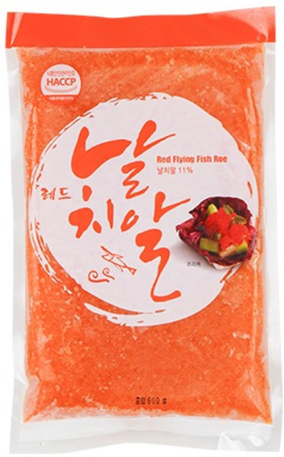 냉동 날치알 레드 800g, 1개