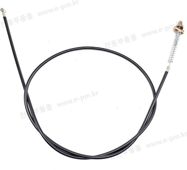 전동킥보드 디스크 브레이크 케이블 드럼브레이크 와이어, 블랙, 1개, 앞바퀴용 1.2~1.25M, 전동킥보드 드럼와이어