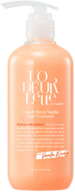 컬러핏 퍼퓸 헤어 트리트먼트 번트 바닐라, 500ml, 7개