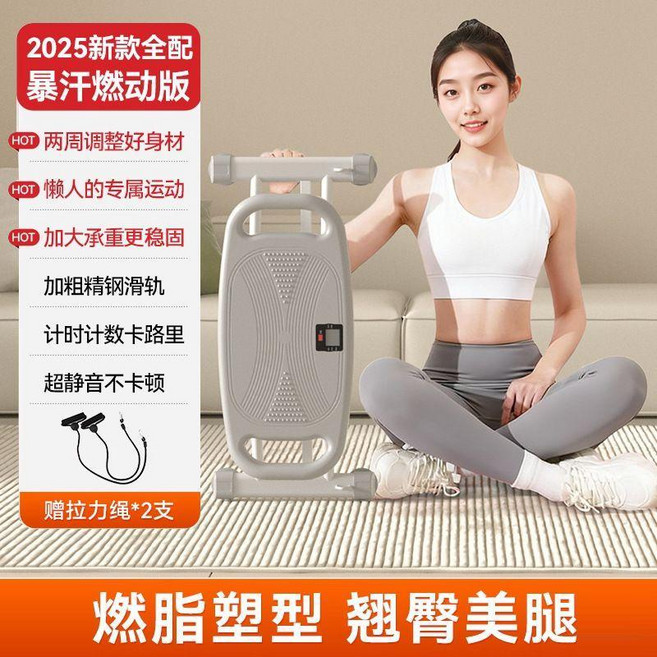 家用健身器材 扭腰機 滑步機, 灰色, N/A