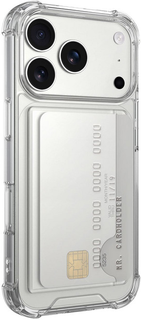 168cm 본사 카드수납 1장 클리어 케이스