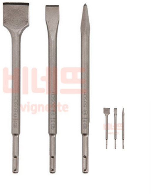 보쉬 SDS PLUS 치즐세트 3p 부레카