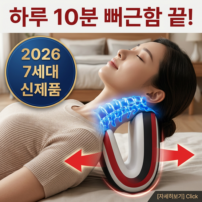 라온 강도조절 스트레칭 경추 어깨 스트레처, RAON(프리), 1개