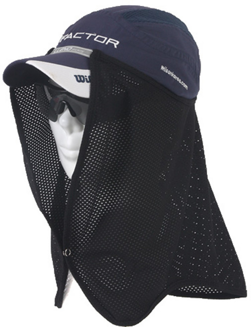 캡 선가드 모자 햇빛가리개 국산, 검정