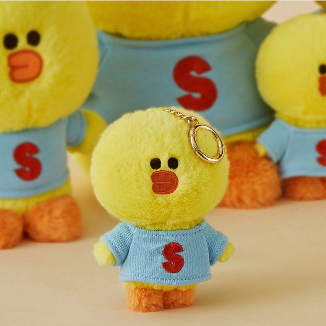 라인프렌즈 브라운 코니 샐리 13cm 키링 키홀더