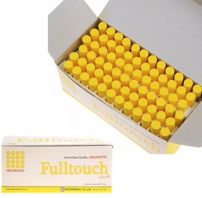 하고로모 탄산 분필, 노랑, 72개