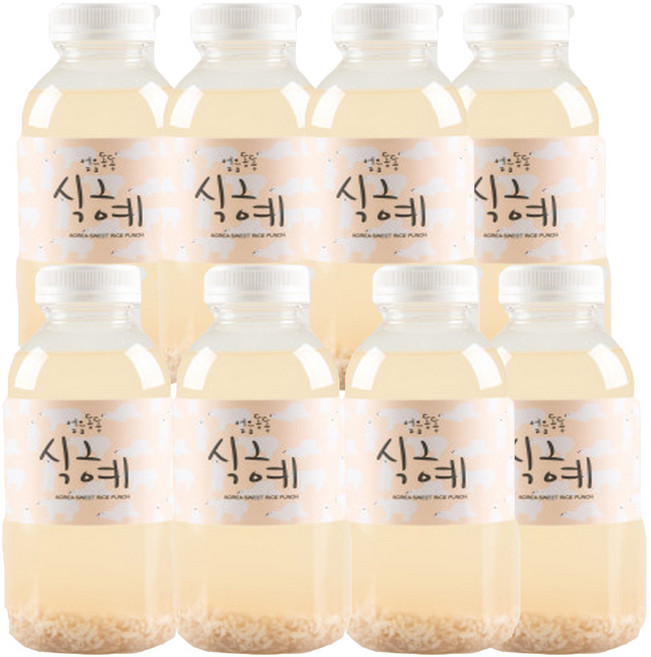 한양전통 집에서 만든 그맛 얼음동수제 식혜, 500ml, 8개