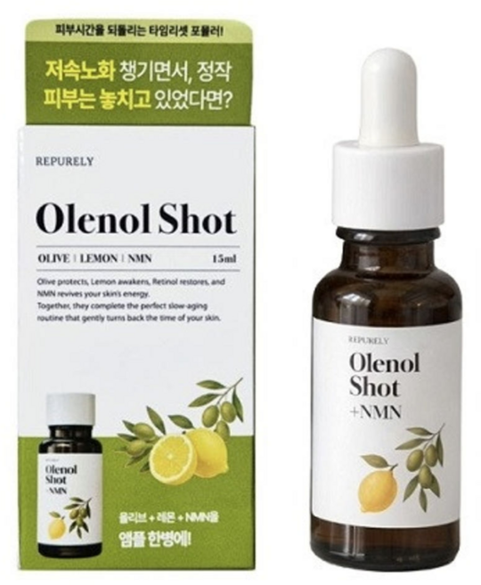 올레놀샷 NMN, 1개, 15ml