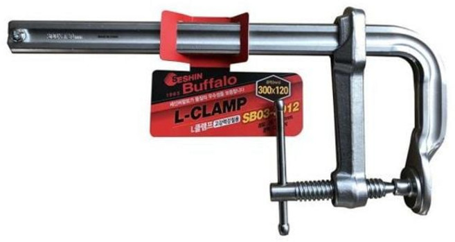 5145 고강력철공용 L-클램프 SB03-3012 고정 공구 law*11951bd, 상세페이지 참조