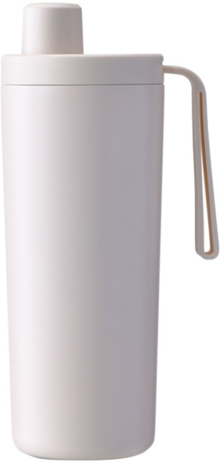 850ml 保溫杯 內外陶瓷塗層 咖啡保溫杯, 白色, 1個