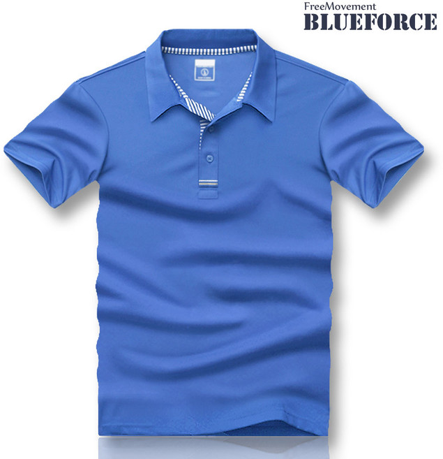 블루포스 케이푼 반팔카라티 기능성 남자 티셔츠 남성 반팔티 단체티 남녀공용 커플티 여름 골프티 [국내생산]