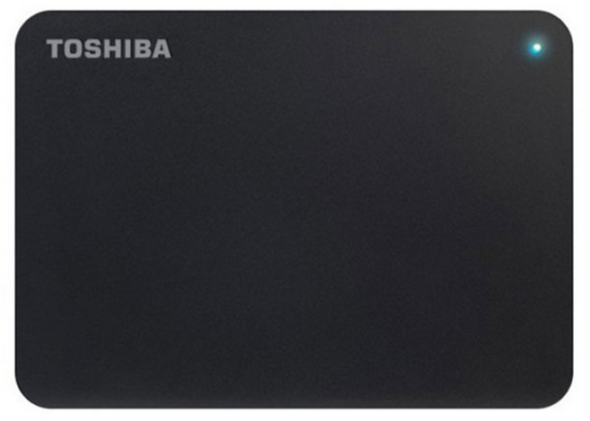 도시바 외장하드 4TB 2.5인치 DTB440 백업 학생용 교육용, 블랙