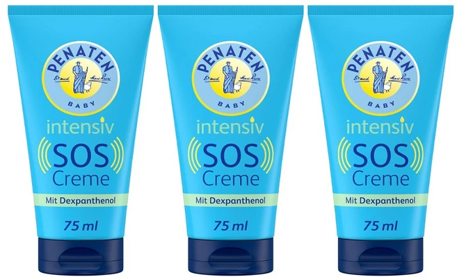 페나텐 SOS 베이비 덱스판테놀 크림, 75ml, 3개 - 쿠팡