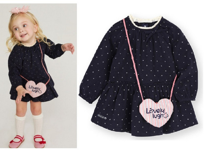 봄)하트원피스+가방(네) 90호