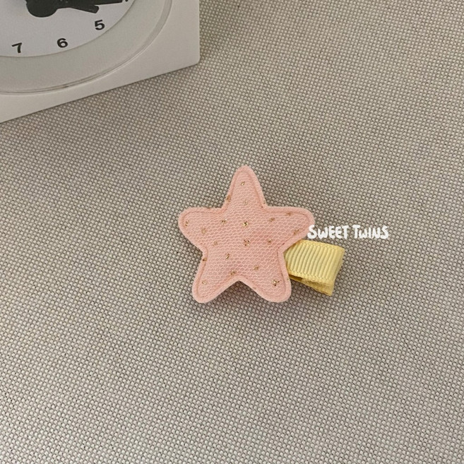 Sweet Twins 嬰兒全包式髮夾 簍空蝴蝶結