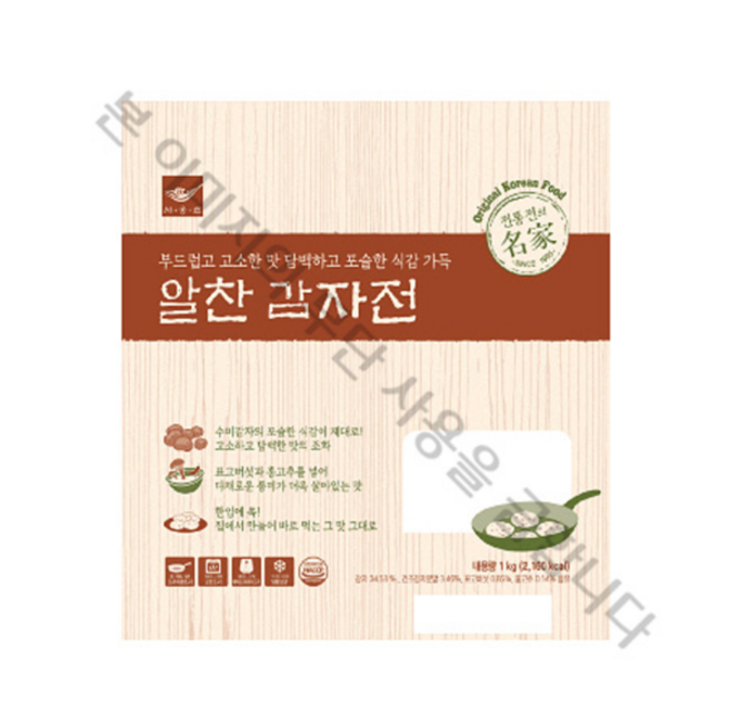 사옹원 알찬 감자전(30g 34개입) 1Kg, 30g, 34개