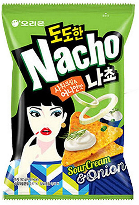 오리온 도도한나쵸 사워크림 앤 어니언맛, 92g, 24개