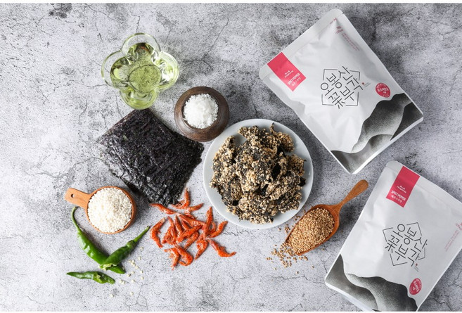 오봉산꽃부각 매운고추맛 30g/6봉+새우맛 30g/6봉, 30g, 1개