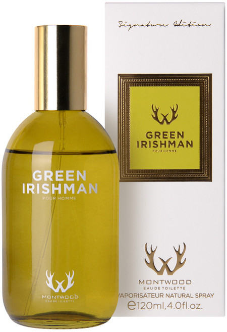 몬트우드 MONTWOOD 향수 그린 아이리쉬맨 뿌르 옴므 향수120ml 수입향수/남녀공용/대용량향수/ "시간이 흐를수록 내 몸에 착 붙는 은은하고 세련된 살냄새, 1개, 120ml