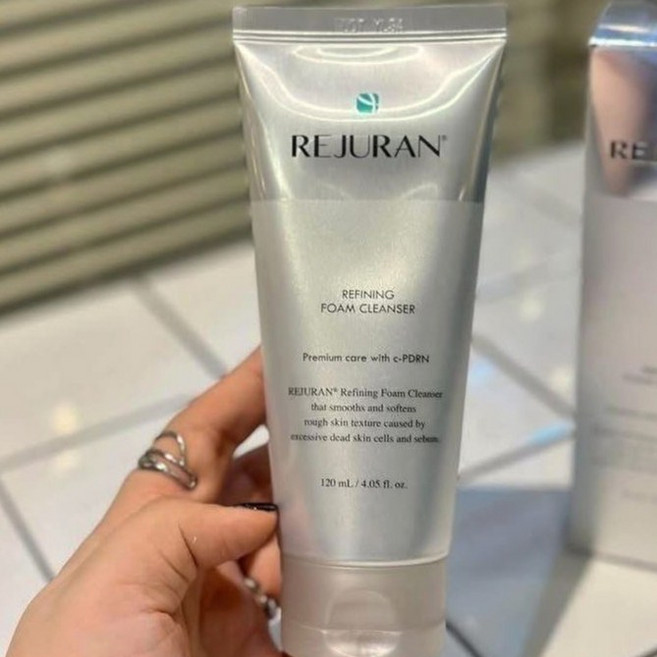 REJURAN 麗珠蘭 Refining Foam Cleanser 洗面乳, 1個, PDRN保濕修護洗面乳-現, 120ml