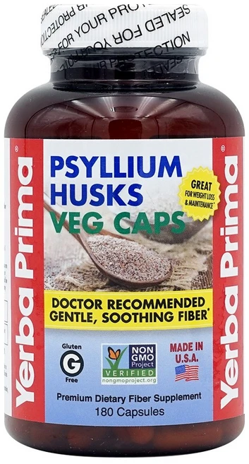 예르바 프리마 실리엄 허스크 180 베지캡슐, 1개, 180정 - 쿠팡