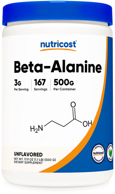 뉴트리코스트 베타-알라닌 파우더 500g 무맛, 1개