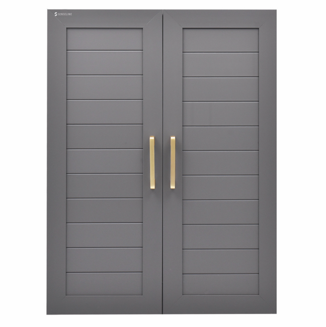 렘브란트 디자인 욕실 수납장 600, 렘브란트 그레이, 1개