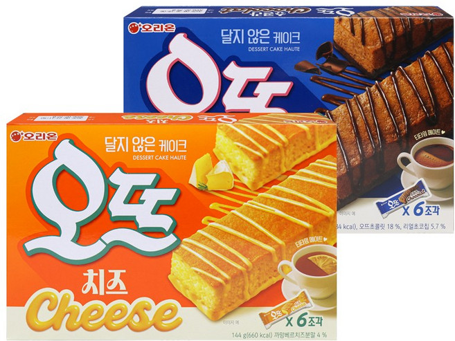오리온 오뜨 쇼콜라 +치즈, 1세트