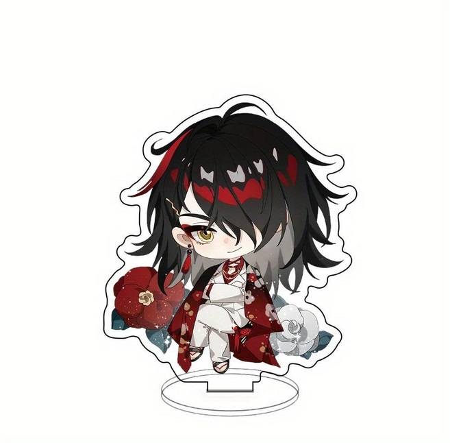 핫 애니메이션 니지산지 레인보우 피규어 아크릴 에디션 코스프레 스탠드 모델 팬 선물, A. 10CM, 5. 2, 1개