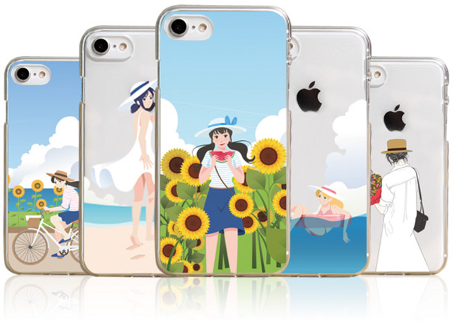 THE LUVN Sweet Summer 젤리 갤럭시A3 2016 핸드폰케이스 SM-A310