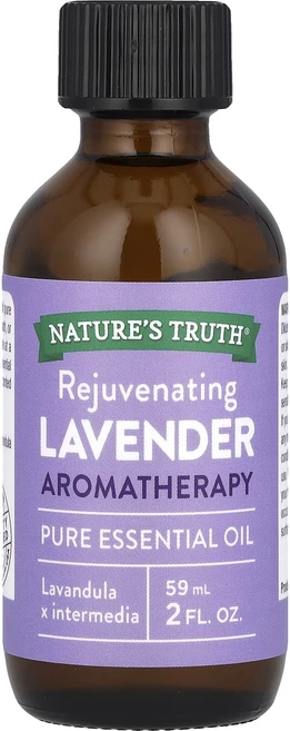Nature's Truth 퓨어 에센셜 오일 리쥬브네이팅 라벤더 59ml(2fl oz), NaturesTruth퓨어에센셜오일리쥬브네이팅라벤더59, 1개, 59ml - 쿠팡