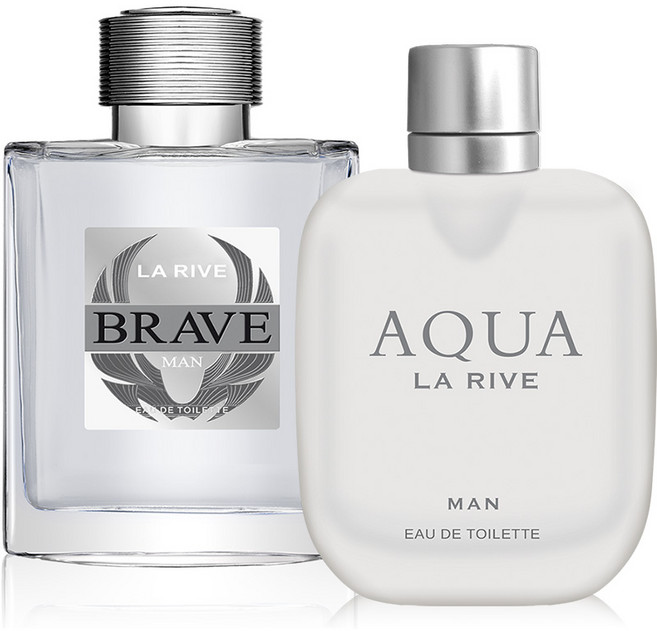 [공식수입] 라리브 남성향수 오드뚜왈렛 2종 (브레이브+아쿠아), 100ml