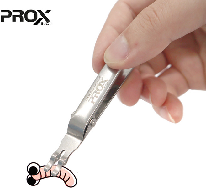 프록스 에사클리퍼 PX944M 빙어생미끼 구더기집게, 1개, 실버