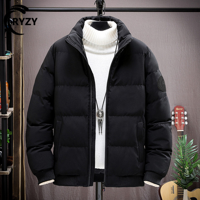 RYZY 男士立領保暖棉服外套