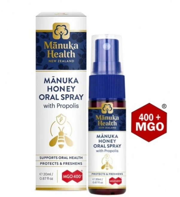 마누카헬스 뉴질랜드 마누카허니+프로폴리스 구강 스프레이 20ml, 1개 - 쿠팡