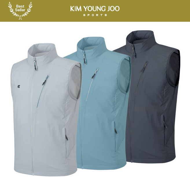[봄여름용]김영주스포츠 남성 스토밍 베스트 MV521