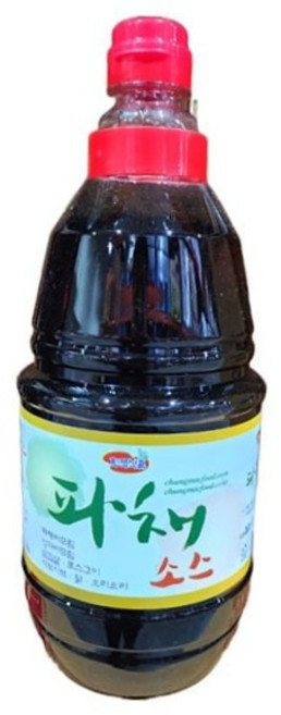 업소용 대용량 청맥 파채 소스 1.8kg 고기 양념 파채양념 대용량소스, 1