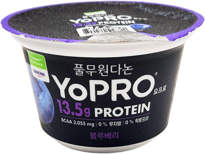 풀무원다논 요프로 블루베리 요거트 150g, 8개
