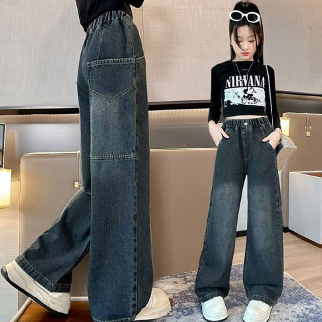 헬로가든 어라운드포켓 청바지