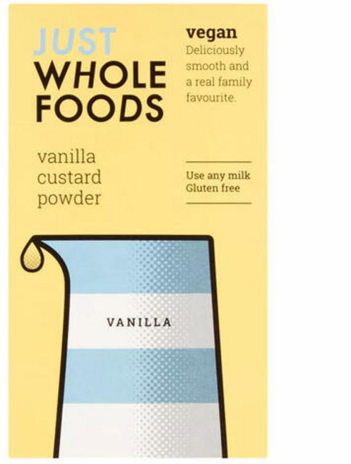 Just Wholefoods 저스트 홀푸드 비건 바닐라 커스터드 파우더 100g 4팩, 4개