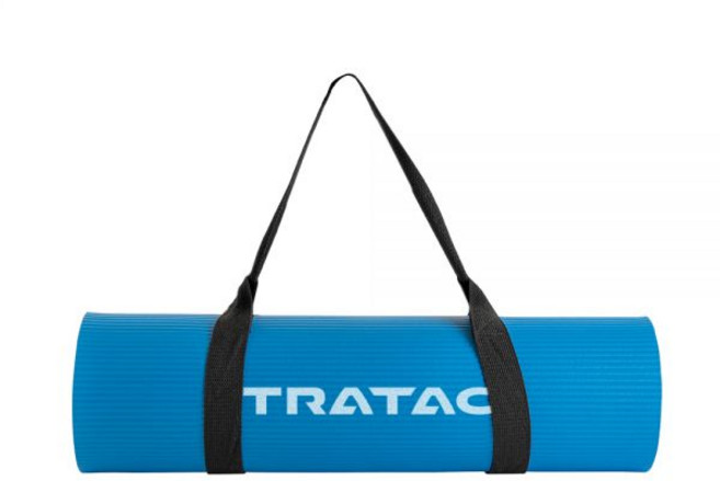 도톰관절보호 트라택 휘트니스 요가 매트 3종 택1, 블루(61 x 183 x 1), 1개