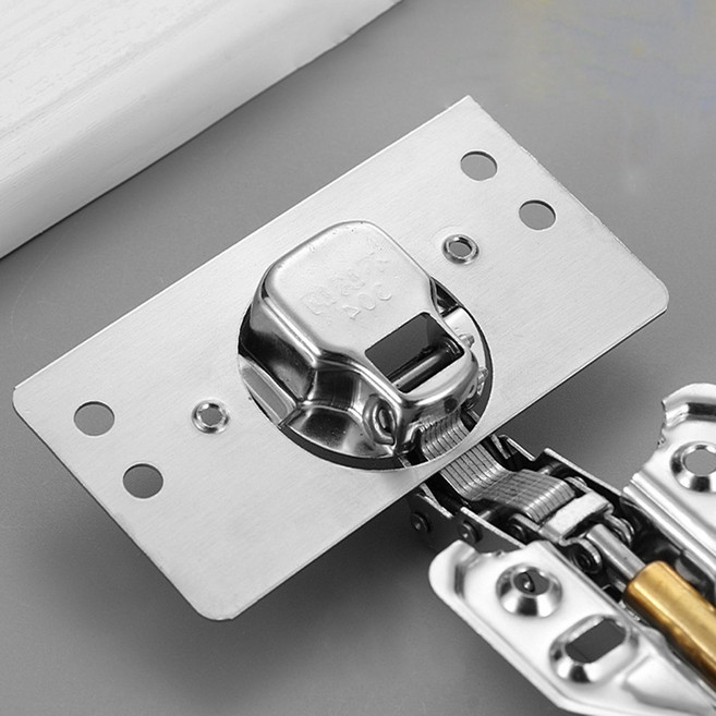 미즈코스 2p 보강판 싱크대 댐퍼 장롱 댐핑 세트 찬장 경첩 문짝 수리, 1세트